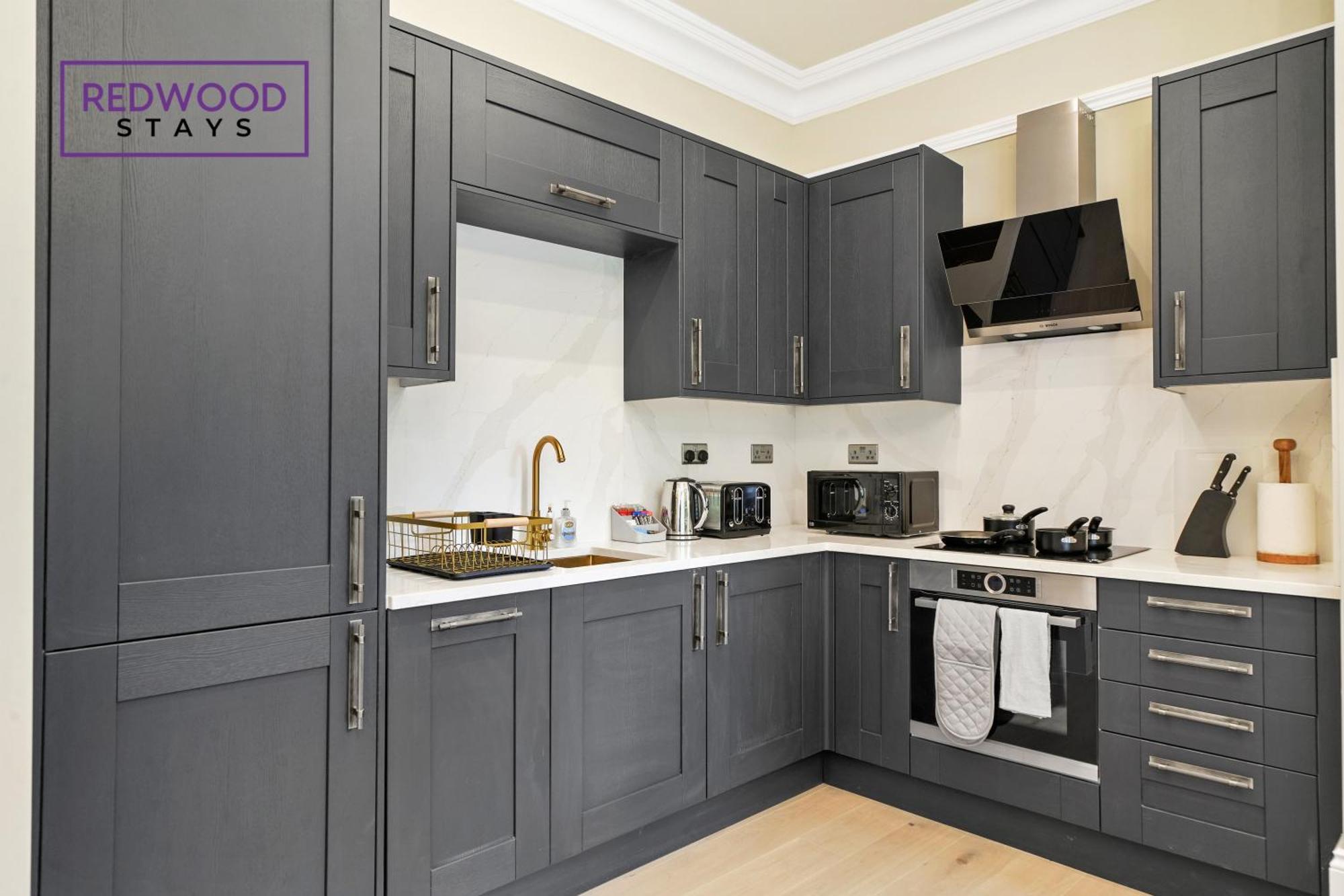 Top Quality 2 Bed 1 Bath Apartments For Contractors By Redwood Stays Reading Esterno foto
