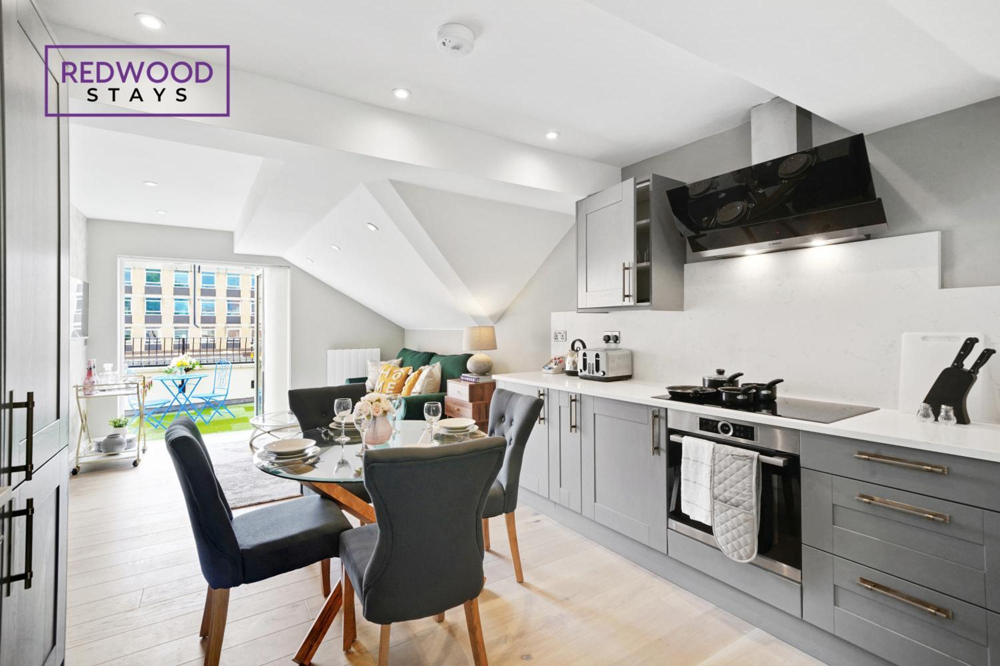 Top Quality 2 Bed 1 Bath Apartments For Contractors By Redwood Stays Reading Esterno foto