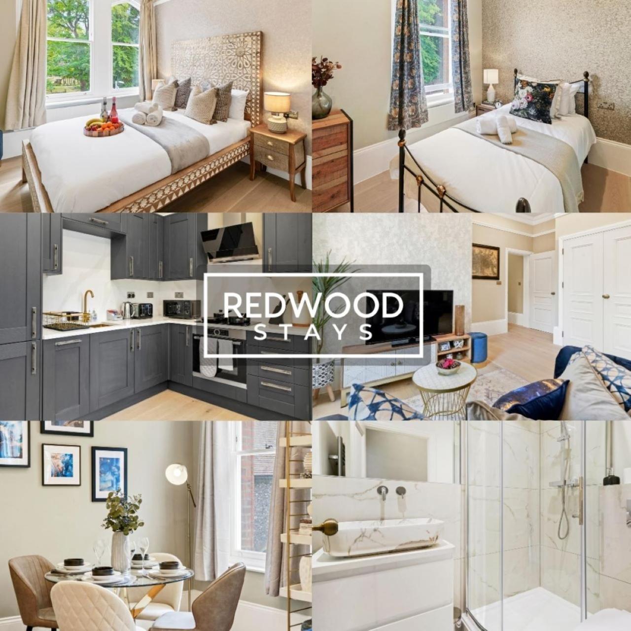 Top Quality 2 Bed 1 Bath Apartments For Contractors By Redwood Stays Reading Esterno foto